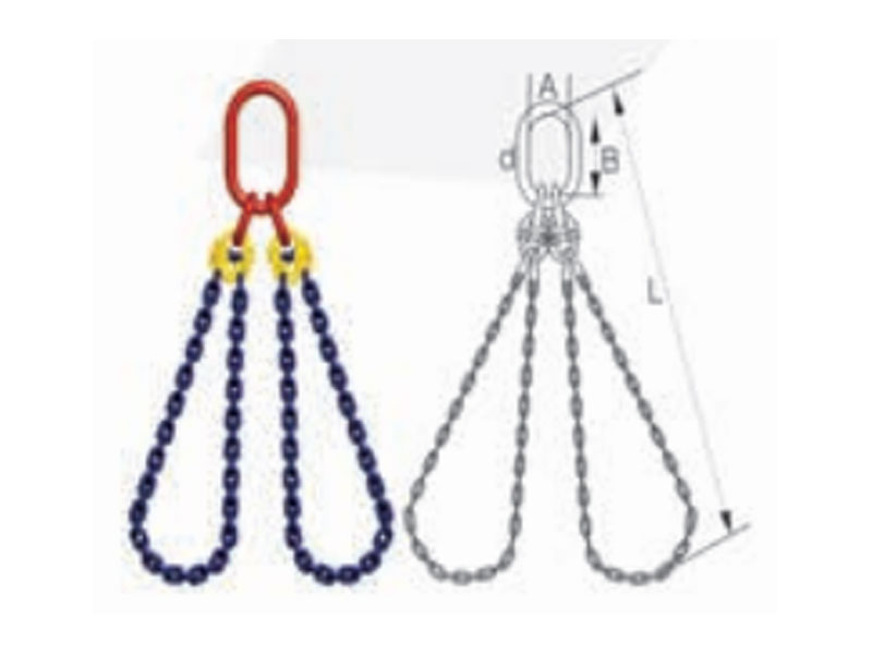 S(6)级双肢环形链条索具